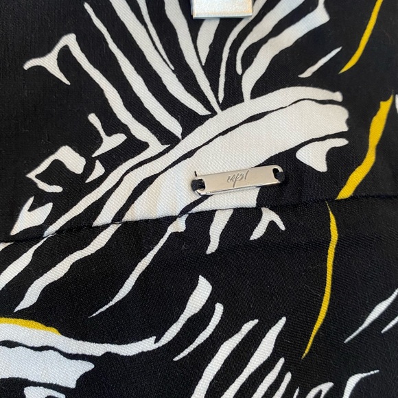 Women's Neutral Abstract Pull On Pants 12 Bohemian Mature Fit Corpcore Career - Picture 4 of 16